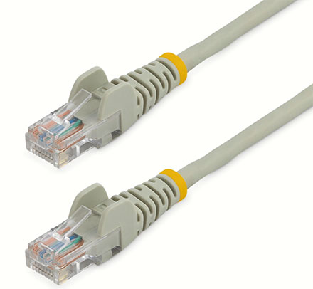 StarTech 45PAT5MGR (Cat5e patch cable, 3 m, grey)